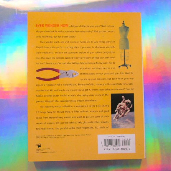 vintage book Hands On 33 More Things Every girl should know ya iyanla - Picture 4 of 4